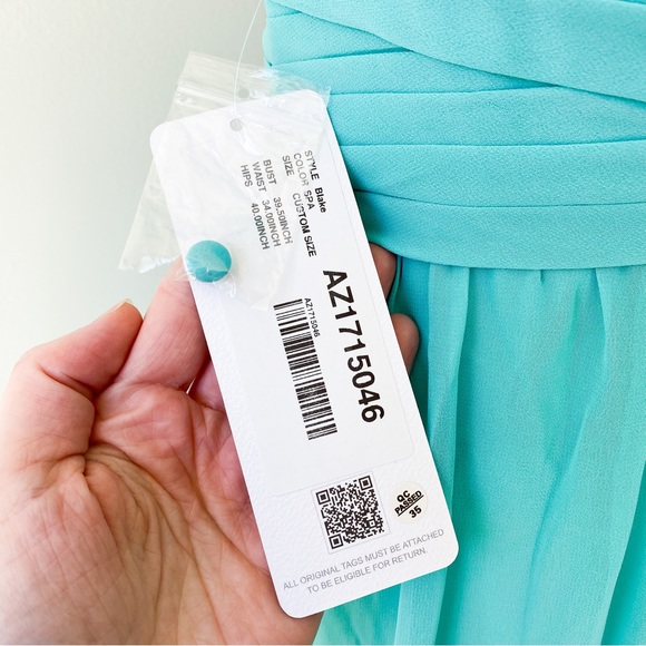 Azazie • NWT Blake Style Bridesmaid Dress • C - Picture 9 of 10
